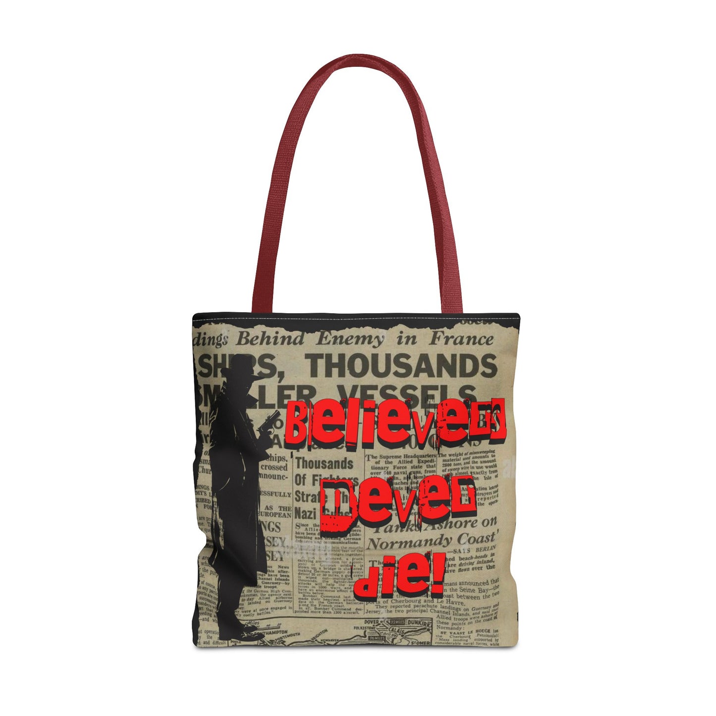 Believers never die Tote Bag (AOP) - StyleMZ