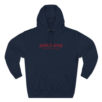 Roseland Three-Panel Fleece Hoodie - StyleMZ - Stylemz