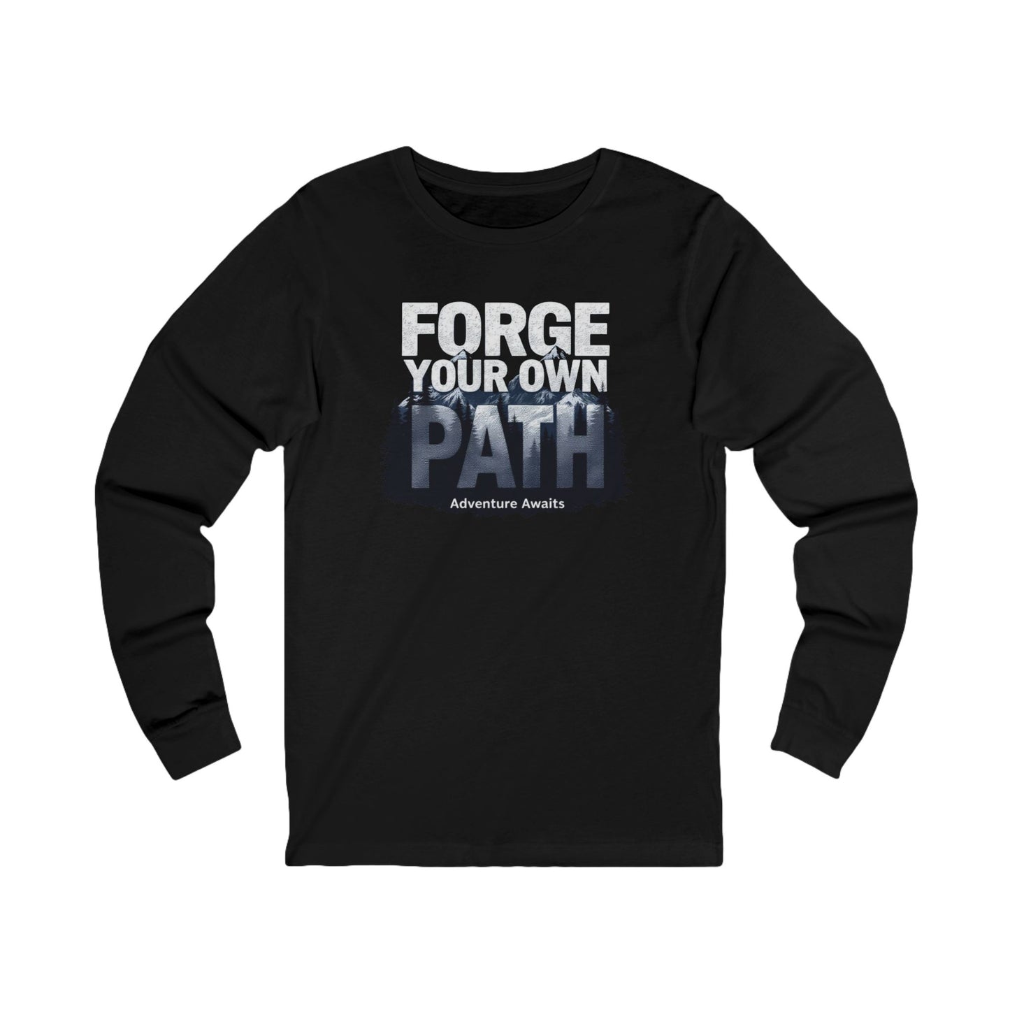 Forge Your Own Path Unisex Jersey Long Sleeve Tee - StyleMZ