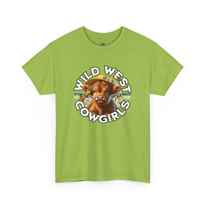 Wild west cow girls Unisex Heavy Cotton Tee - Stylemz