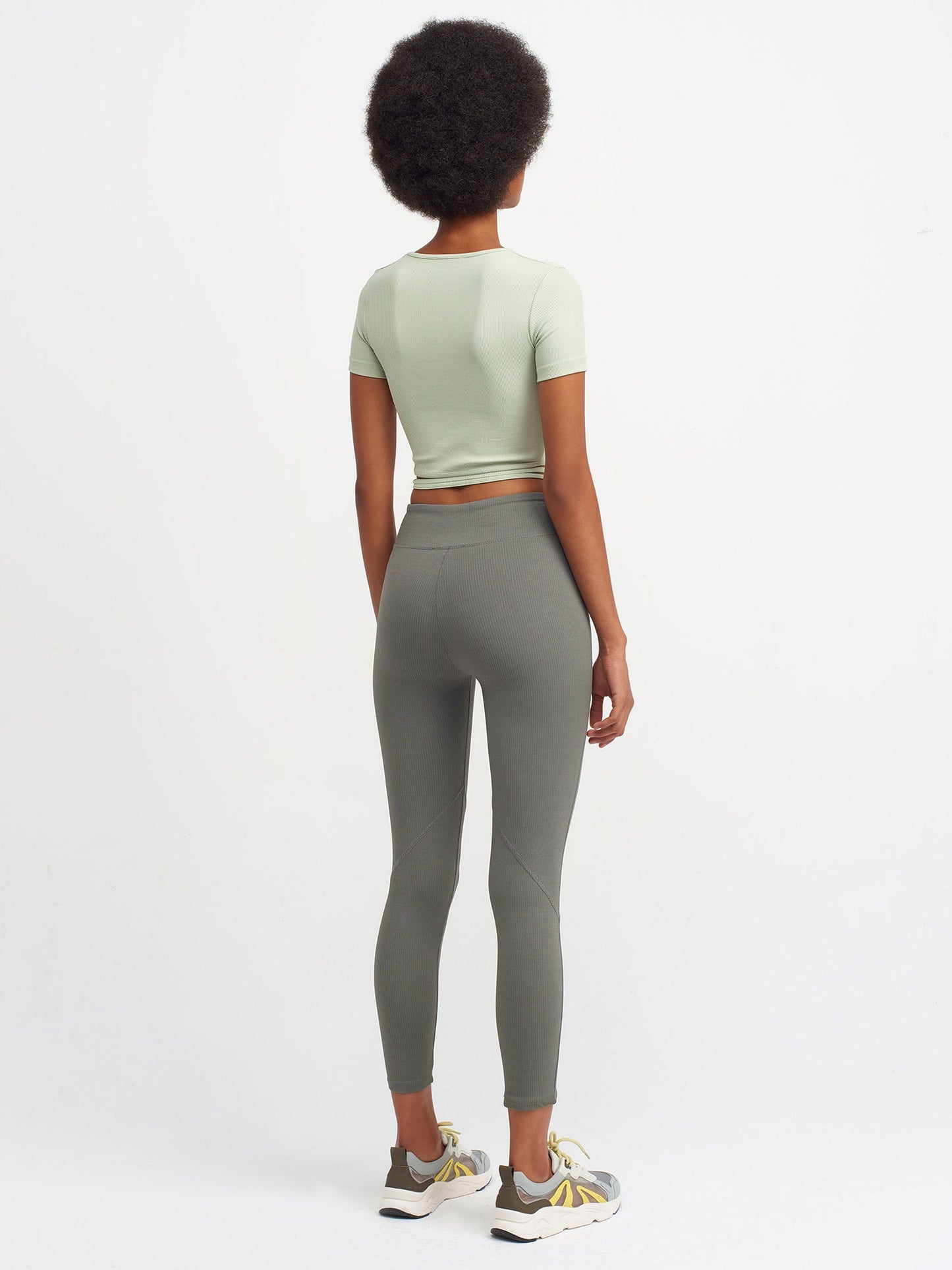 Belt Detailed Leggings - Stylemz