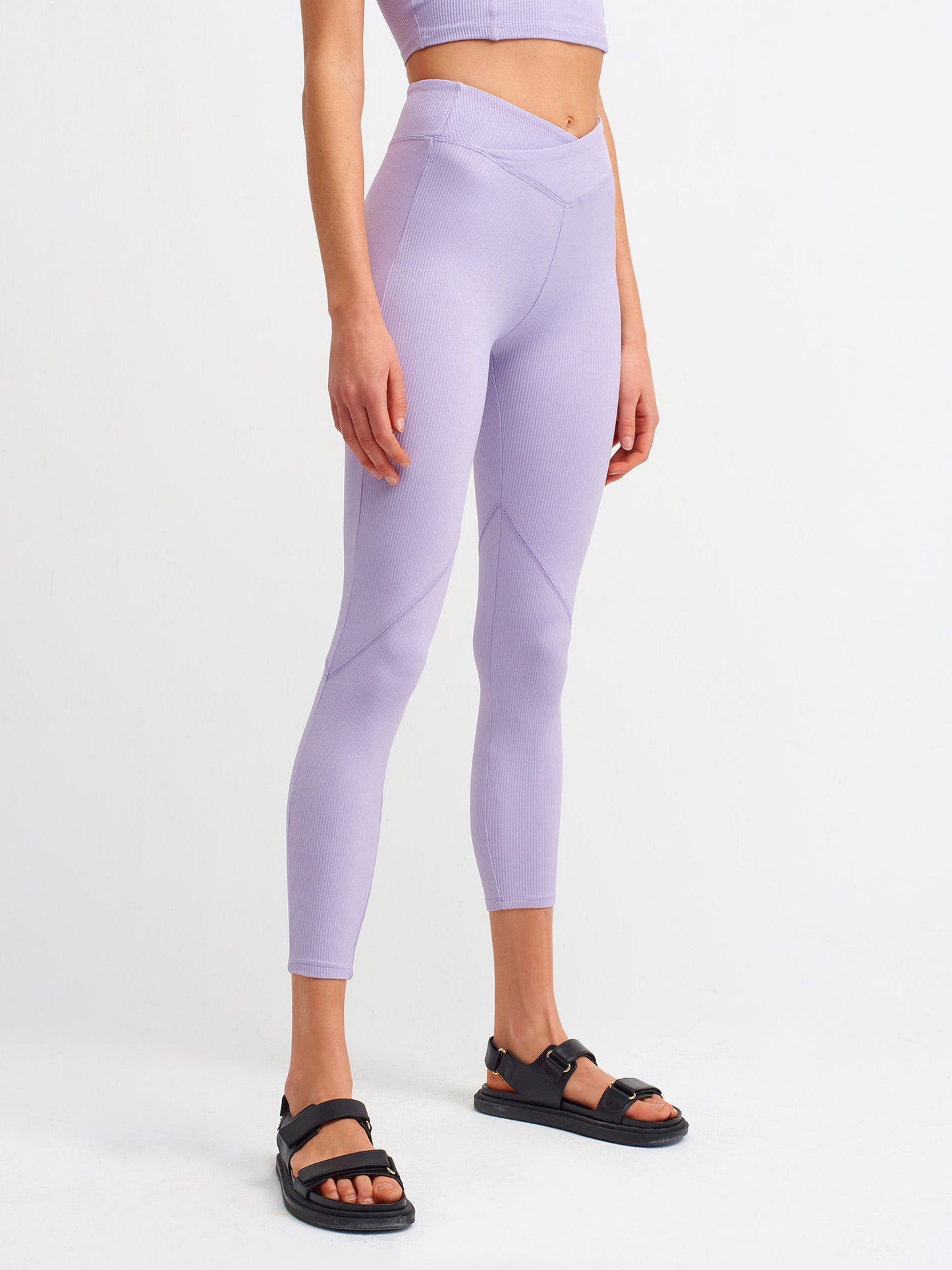 Belt Detailed Leggings - Stylemz