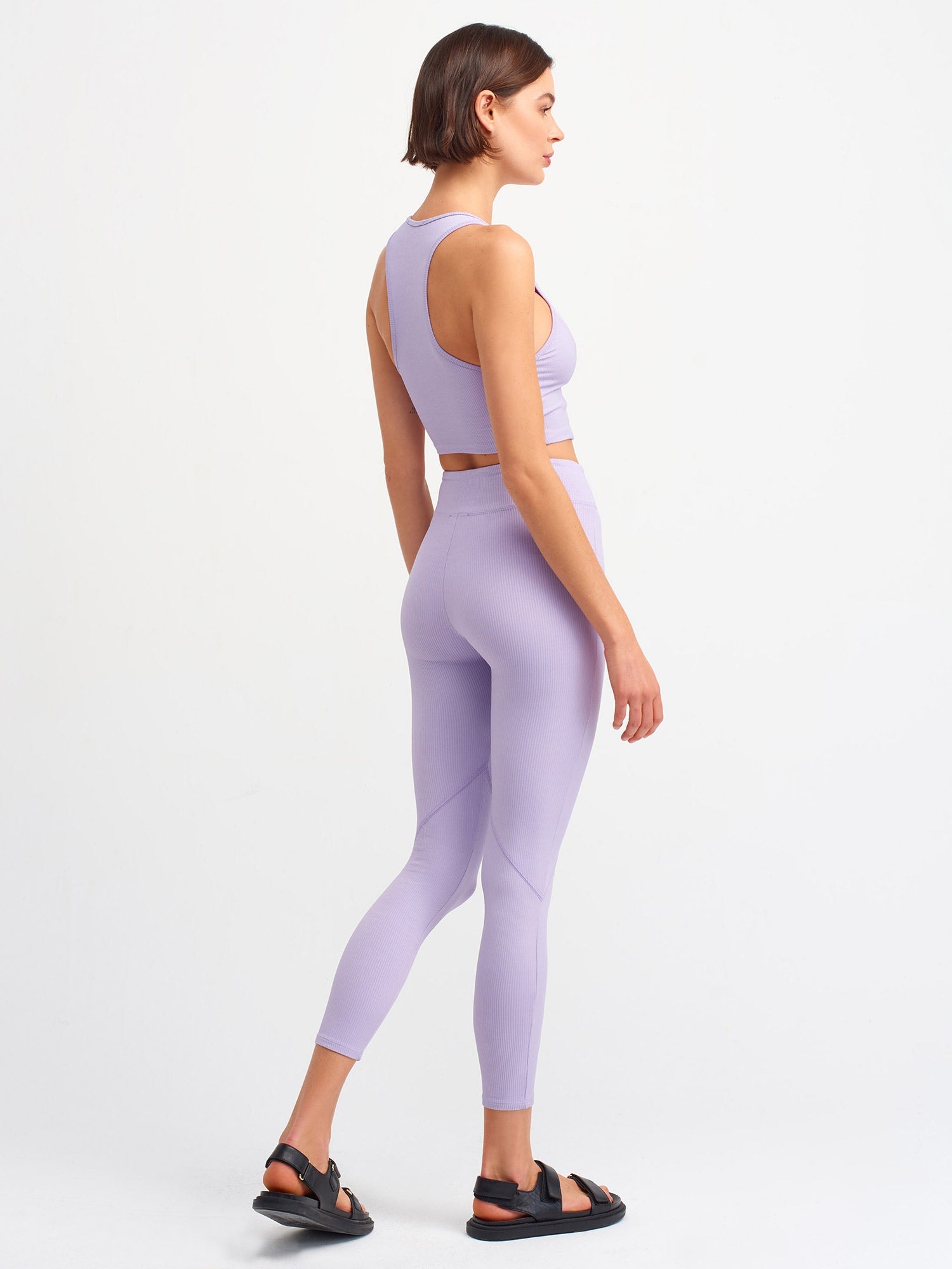 Belt Detailed Leggings - Stylemz