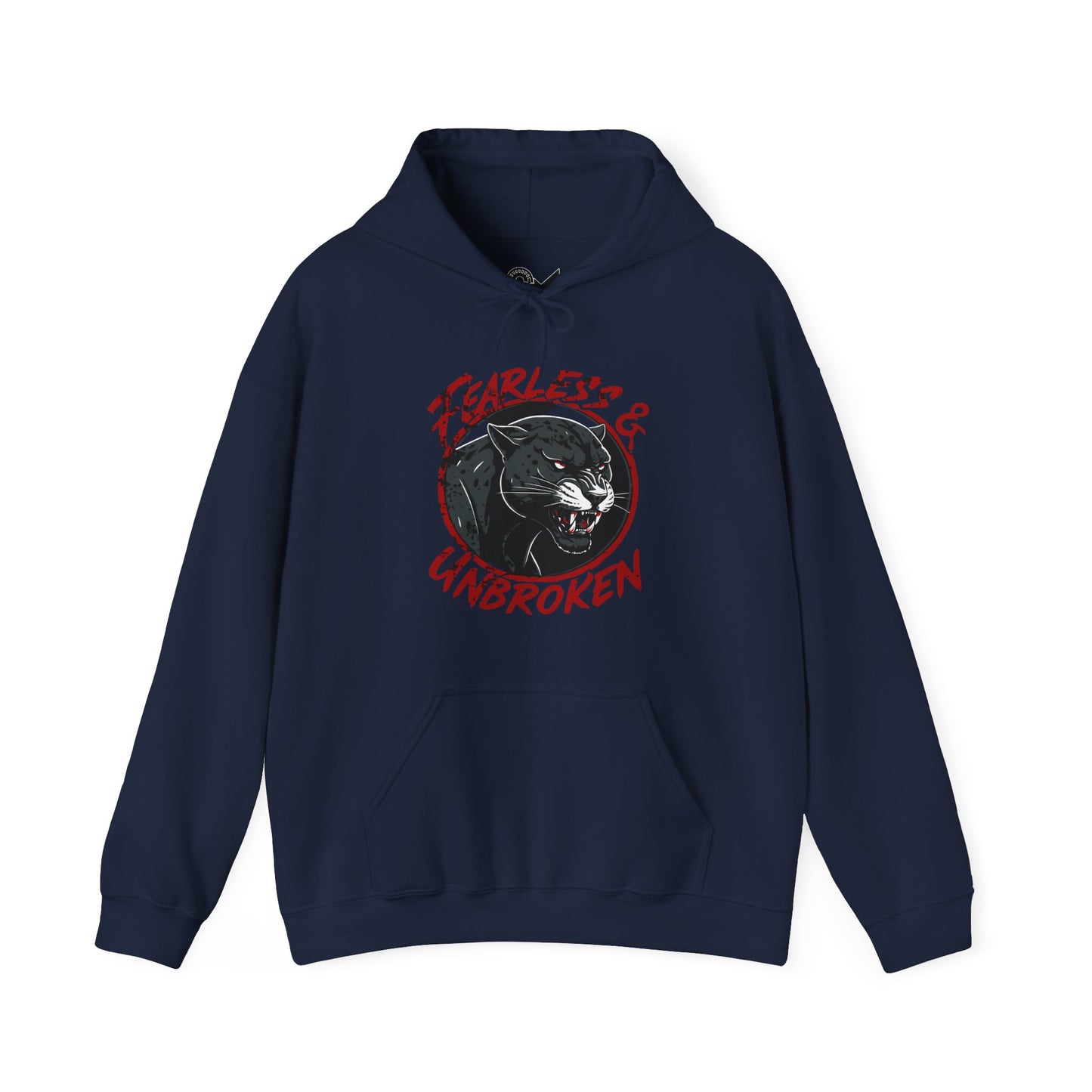 Fearless and Unbroken Unisex Heavy Blend™ Hooded Sweatshirt - StyleMZ - Stylemz