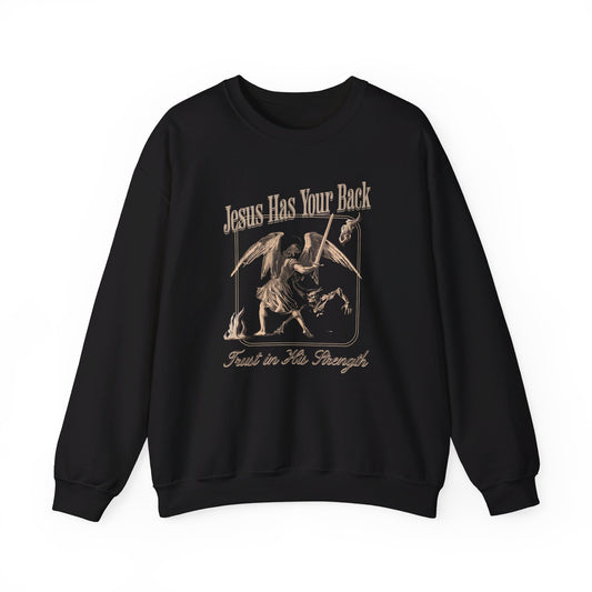 Korea -  Jeseu has your back Unisex Heavy Blend™ Crewneck Sweatshirt  - StyleMZ