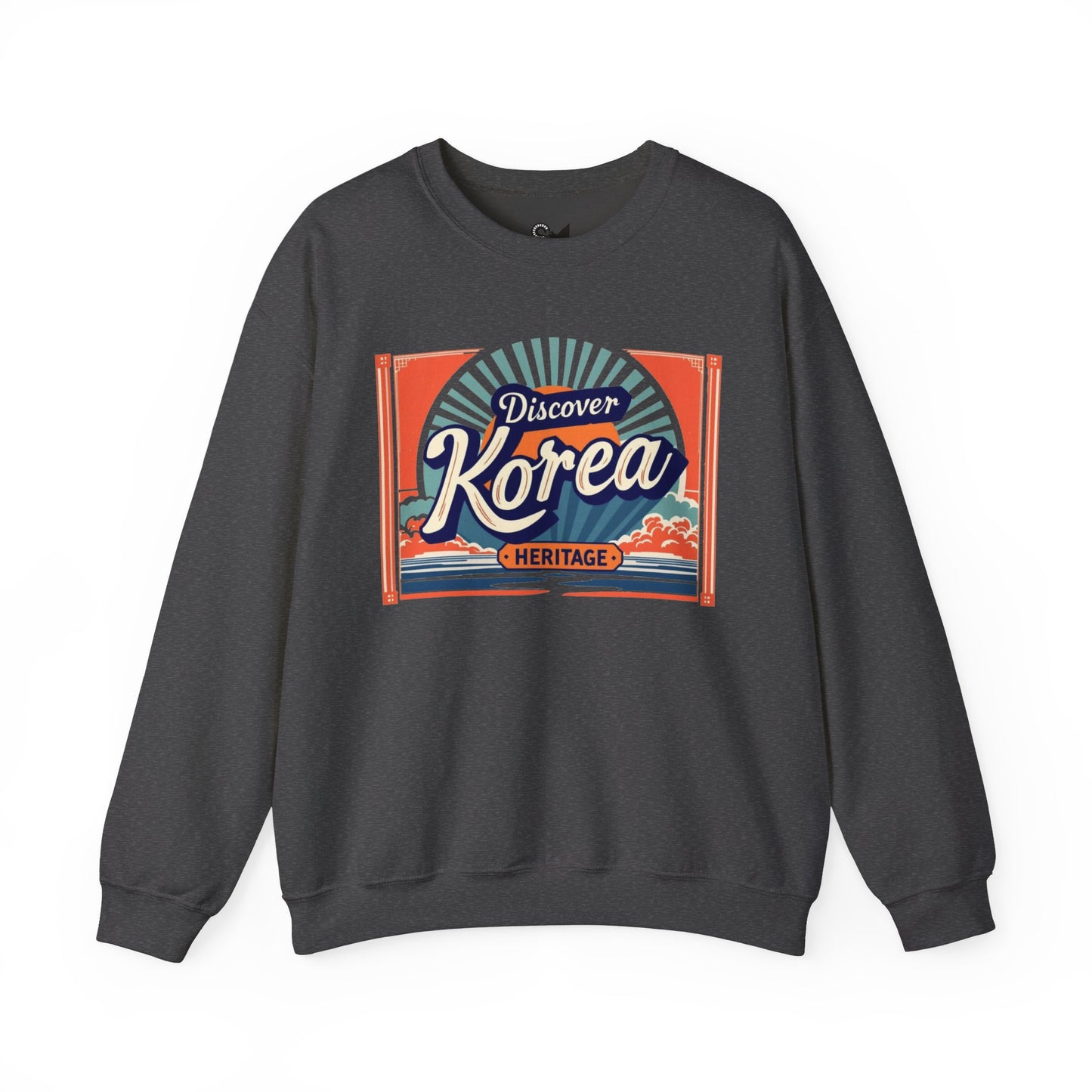 Discover Korea heritage Unisex Heavy Blend™ Crewneck Sweatshirt - StyleMZ - Stylemz