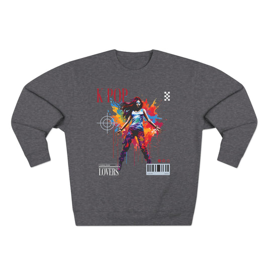 Korea -  K POP LOVERS Unisex Crewneck Sweatshirt  - StyleMZ