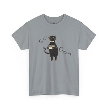 Gatto e Cucina Unisex Heavy Cotton Tee