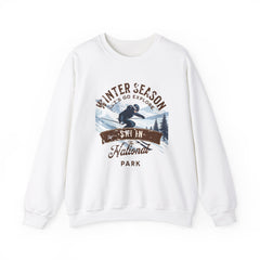 Ski in the national park Unisex Heavy Blend™ Crewneck Sweatshirt - StyleMZ