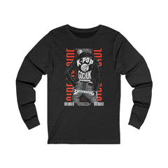 Korea -  K_POP Unisex Jersey Long Sleeve Tee  - StyleMZ