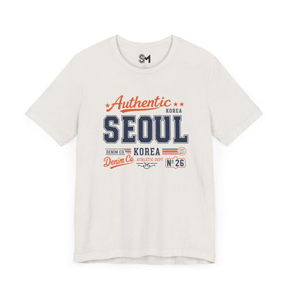 SEOUL KOREA Athletic Dept. Unisex Jersey Short Sleeve Tee