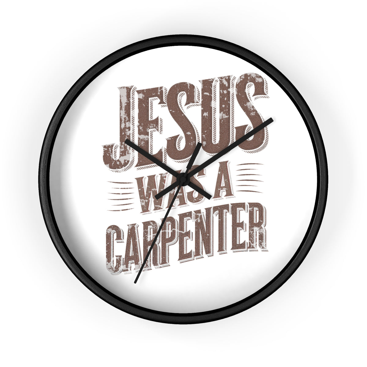 Jesus was a carpenter Wall Clock  - Korea  - StyleMZ