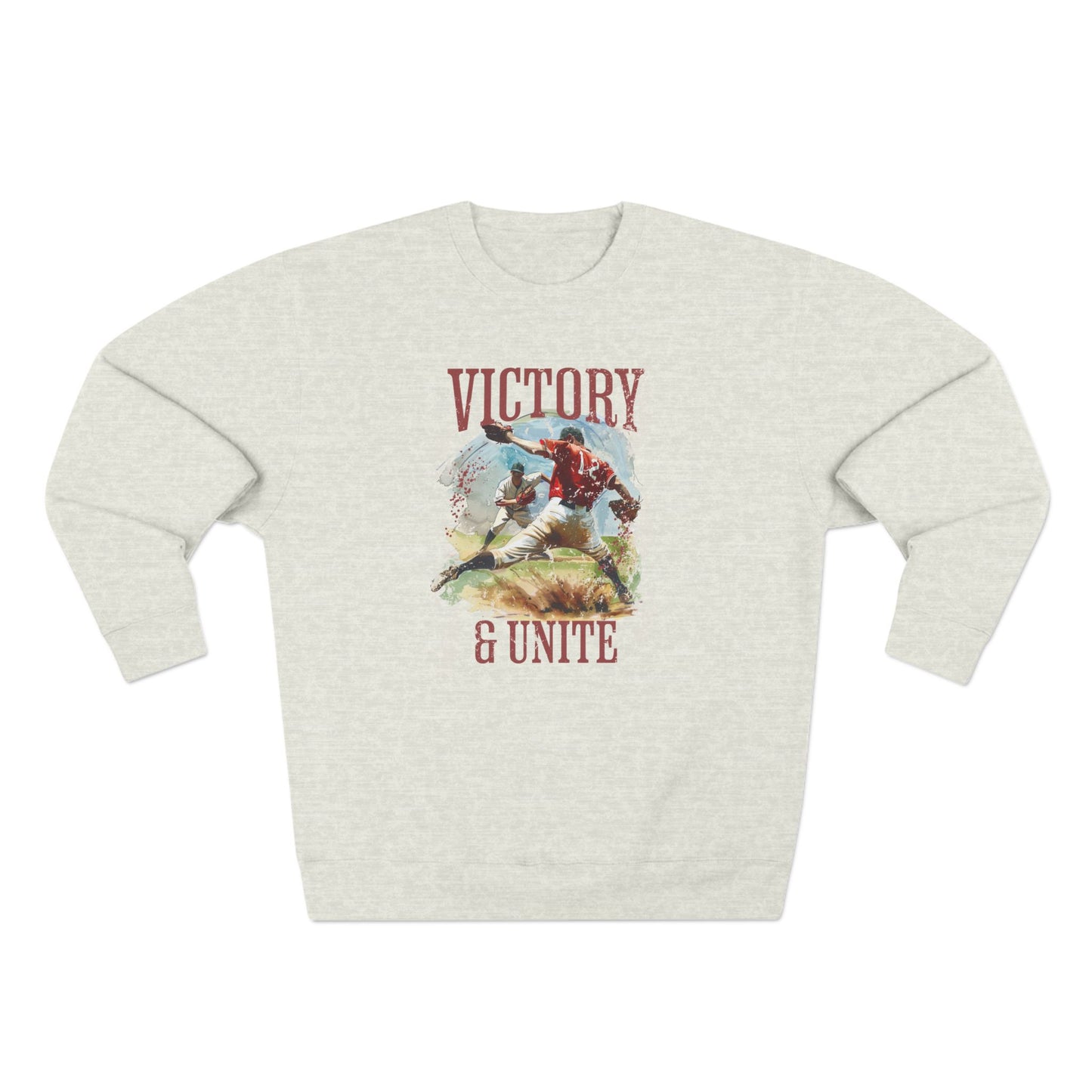 Victory & Unite Unisex Crewneck Sweatshirt  - Korea  - StyleMZ