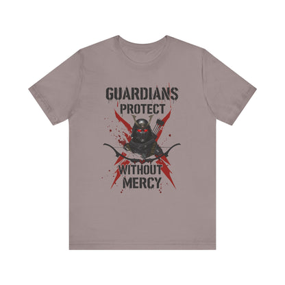 Gardians protect without mercy Unisex Jersey Short Sleeve Tee