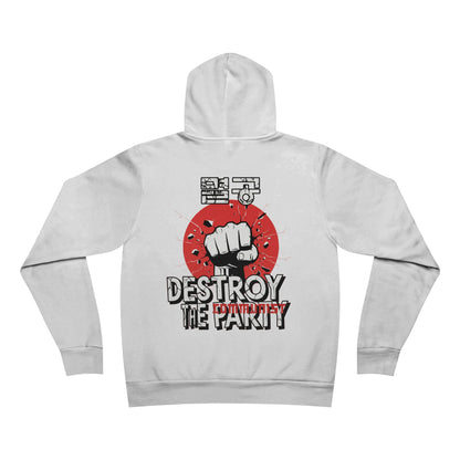 Destroy the Communist Party Unisex Hoodie - Streetwear Style