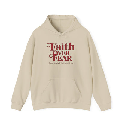 Faith over fear Unisex Heavy Blend™ Hooded Sweatshirt - StyleMZ