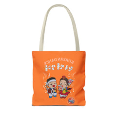 Korea -  Korean traditional drum dance Tote Bag (AOP)  - StyleMZ