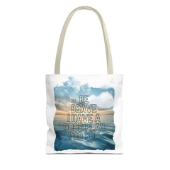 Korea -  Be brave Tote Bag (AOP)  - StyleMZ