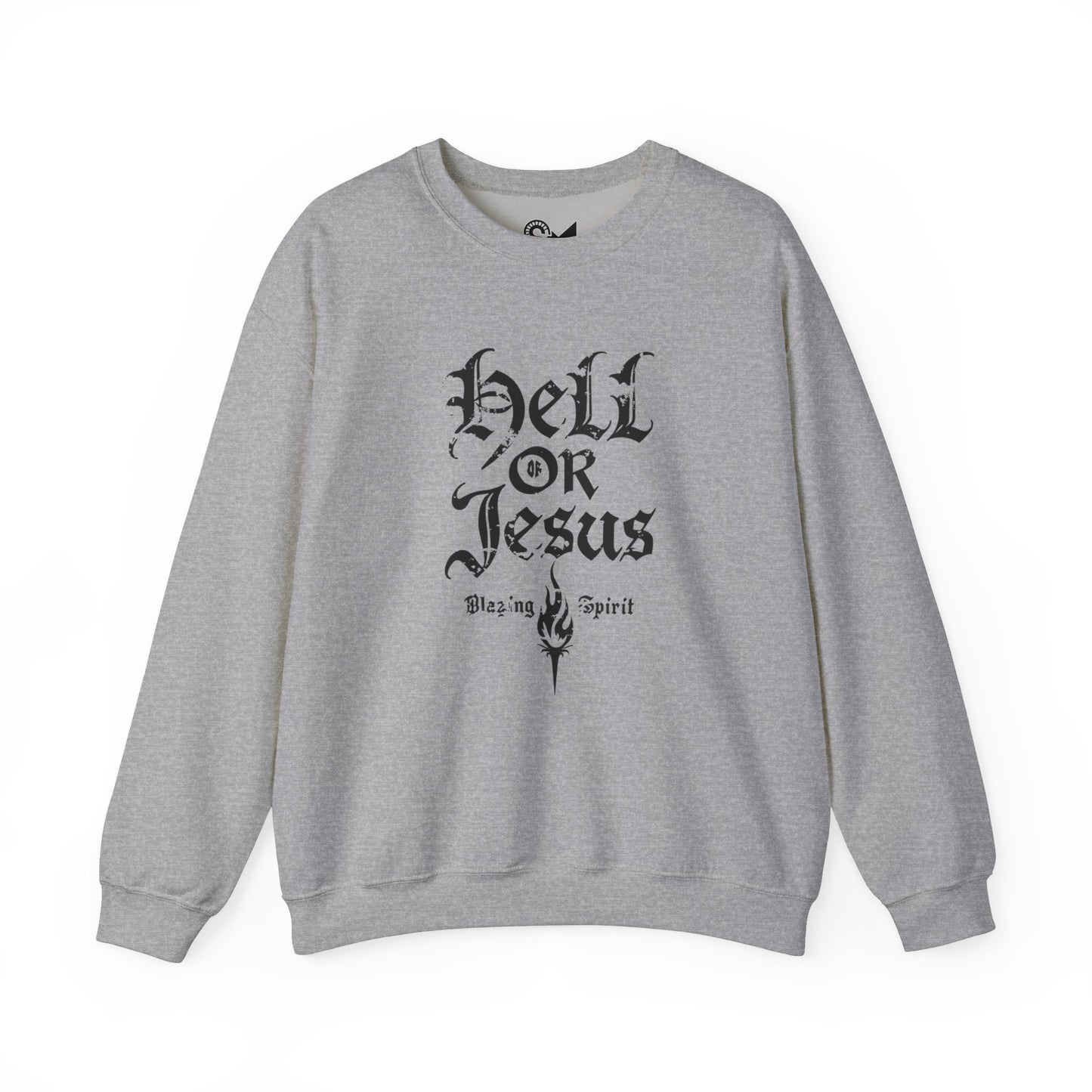 Hell or Jesus Unisex Heavy Blend™ Crewneck Sweatshirt - StyleMZ