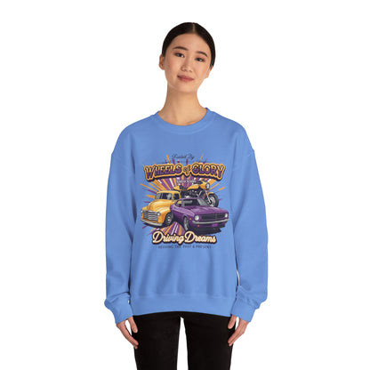 WHEELS OF GLORY Unisex Heavy Blend™ Crewneck Sweatshirt - StyleMZ