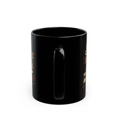 Korea -  Smell the fresh coffee Black Mug (11oz, 15oz)  - StyleMZ