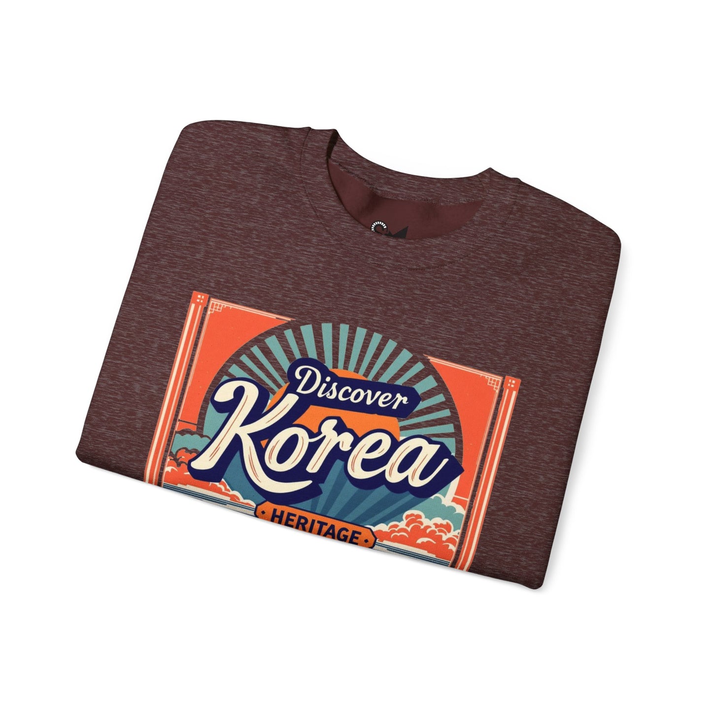 Discover Korea heritage Unisex Heavy Blend™ Crewneck Sweatshirt - StyleMZ