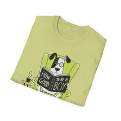 Korea -  How to be a good boy Unisex Softstyle T-Shirt  - StyleMZ