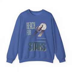 Korea -  Reach for the stars Unisex Heavy Blend™ Crewneck Sweatshirt  - StyleMZ