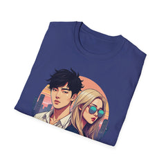 Corea - Camiseta unisex de estilo suave HongDae Freedom - StyleMZ 