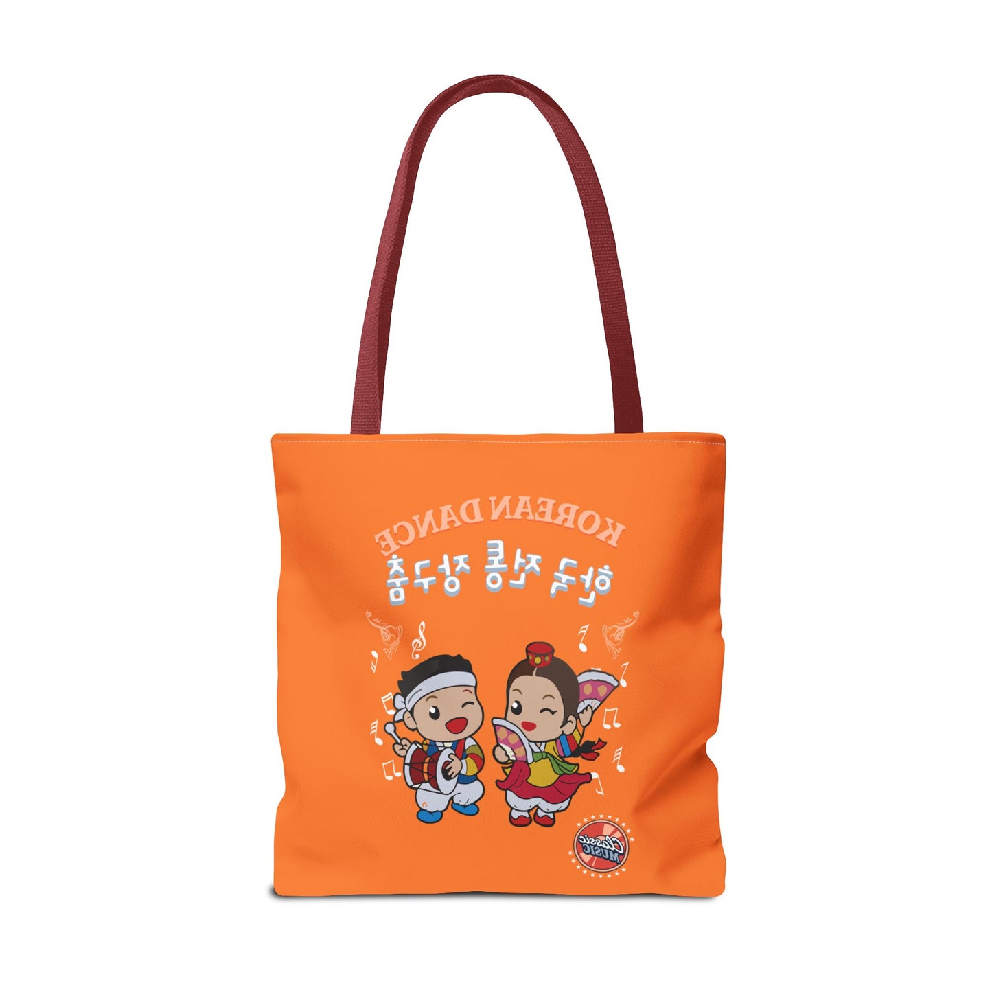 Korean traditional drum dance Tote Bag (AOP) - StyleMZ