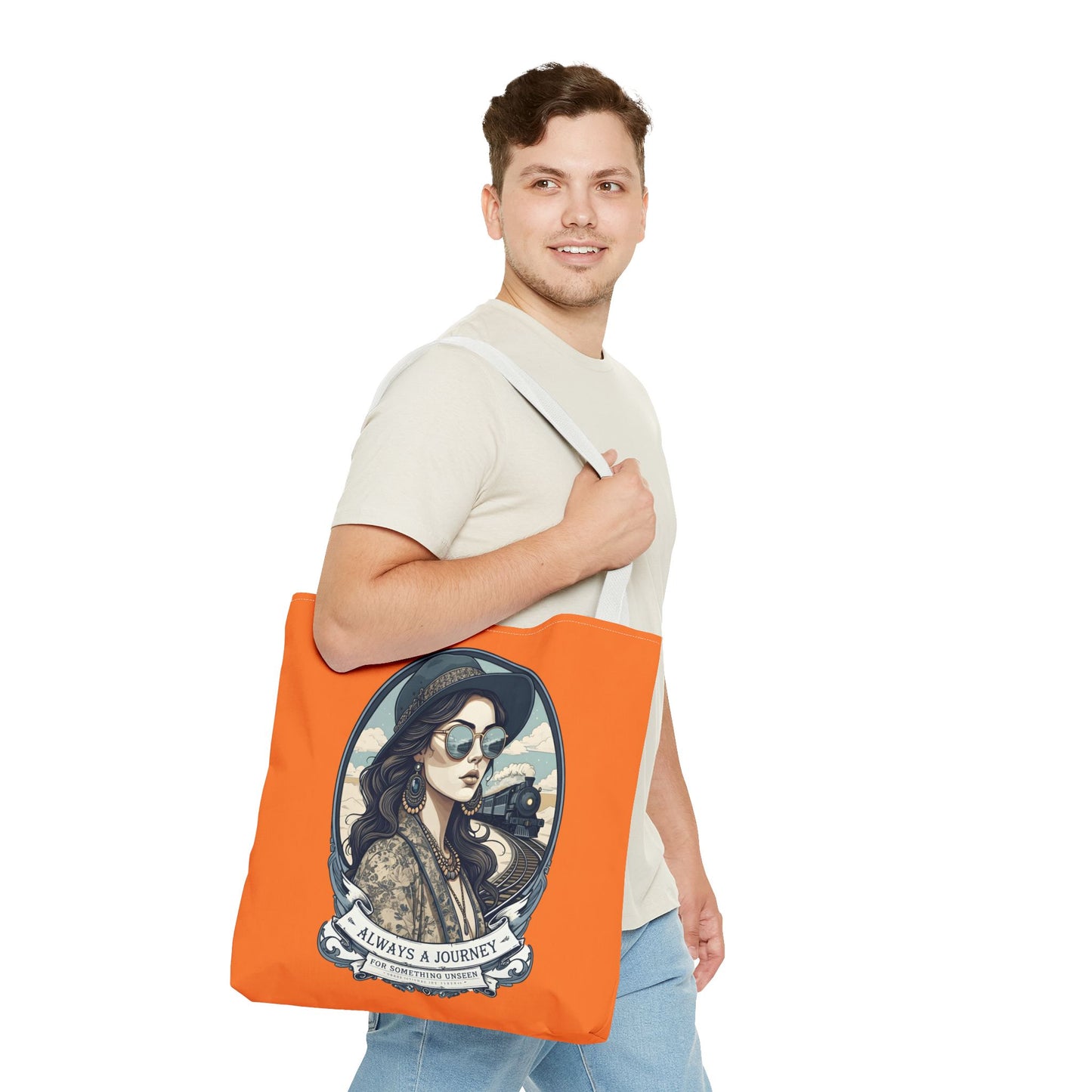 Always a journey Tote Bag (AOP) - StyleMZ