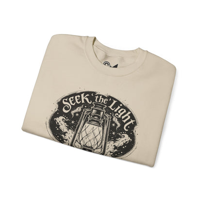 Seek the light Unisex Heavy Blend™ Crewneck Sweatshirt - StyleMZ