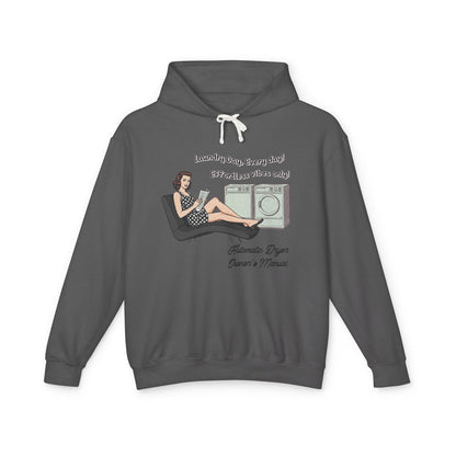 Effortless vibes only Unisex Lightweight Hooded Sweatshirt  - Korea  - StyleMZ