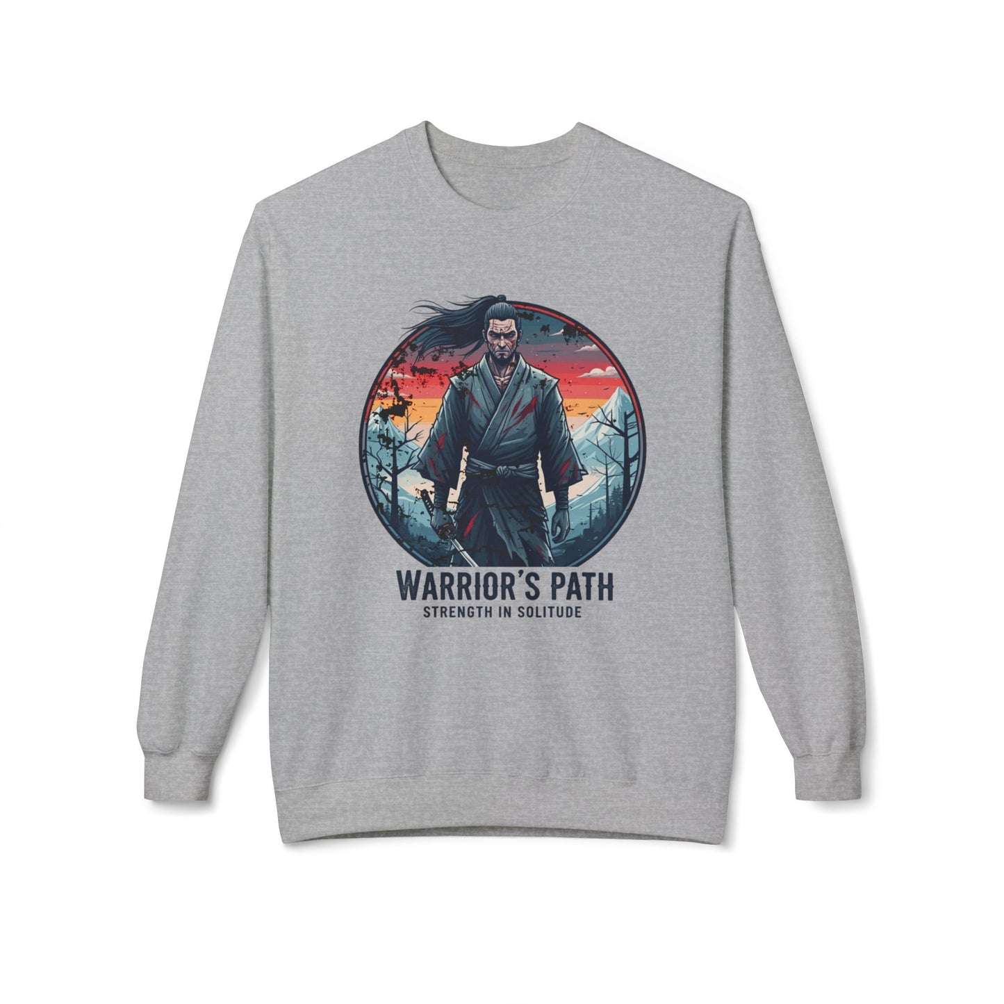 Warrior's Path Unisex Midweight Softstyle Fleece Crewneck Sweatshirt - StyleMZ