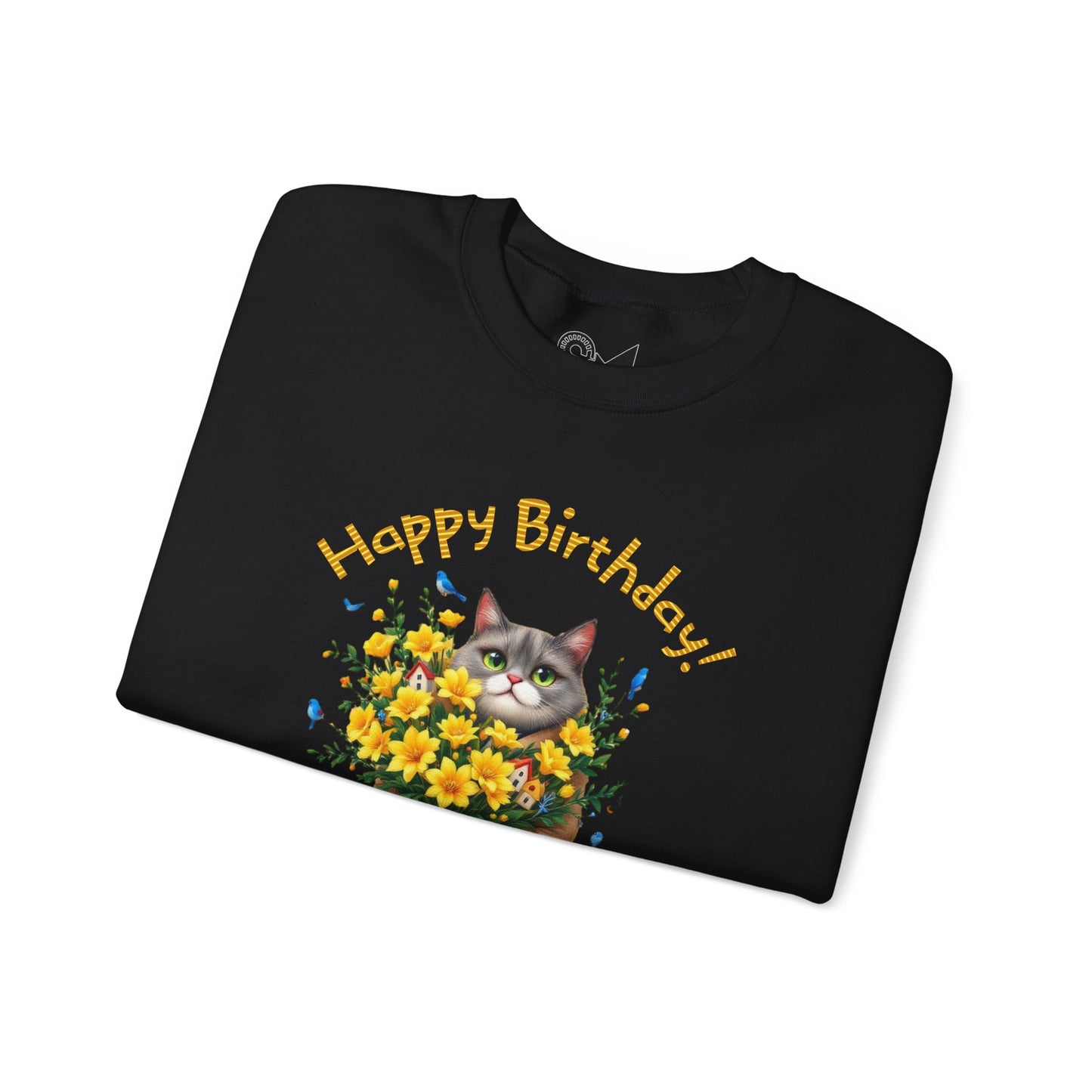 Happy Birthday! Unisex Heavy Blend™ Crewneck Sweatshirt - StyleMZ