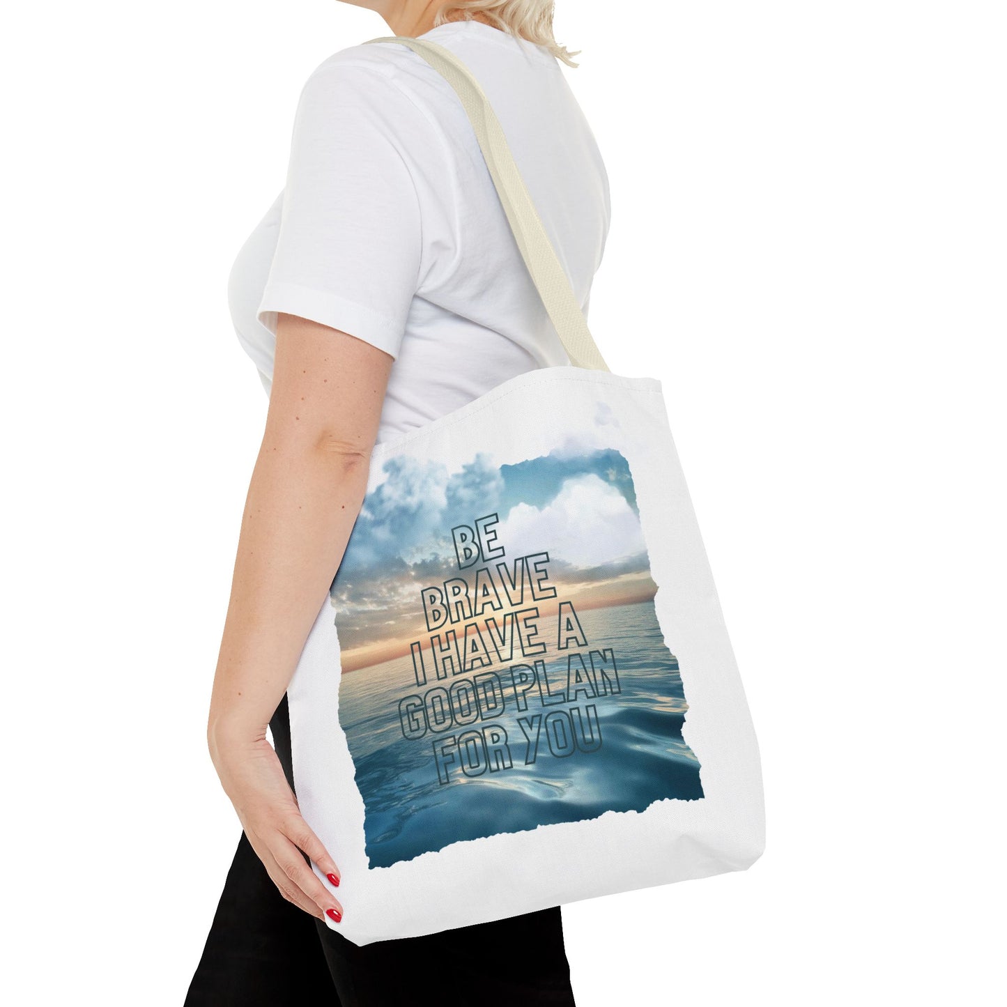 Be brave Tote Bag (AOP) - StyleMZ