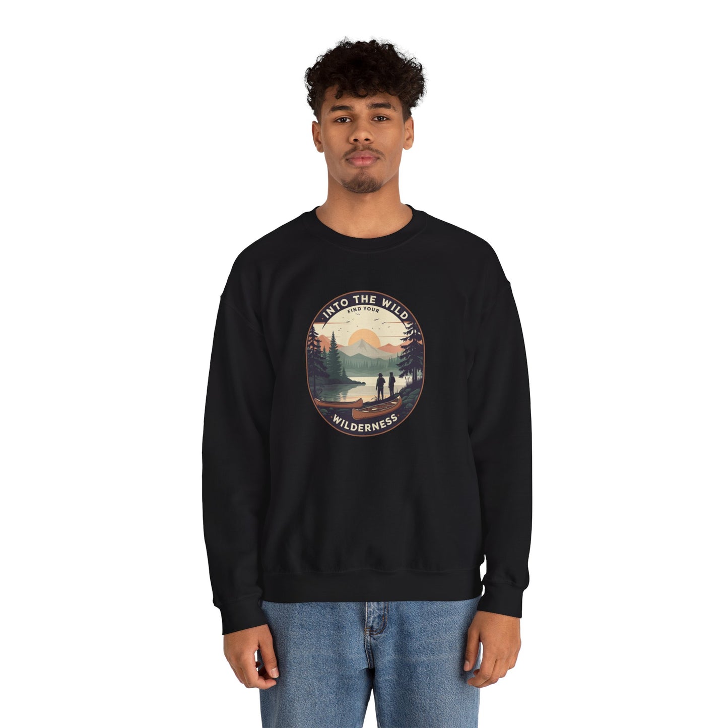 Into the Wild Unisex Heavy Blend™ Crewneck Sweatshirt - StyleMZ