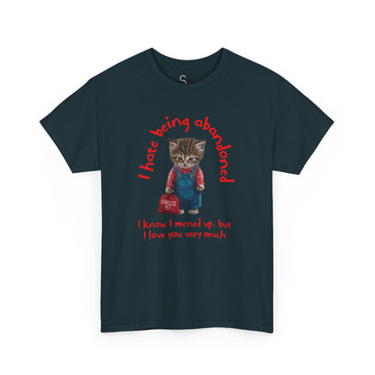 But I love you very much Unisex Heavy Cotton Tee