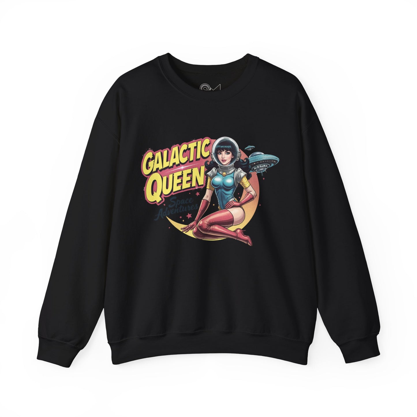 Galactic queen Unisex Heavy Blend™ Crewneck Sweatshirt - StyleMZ