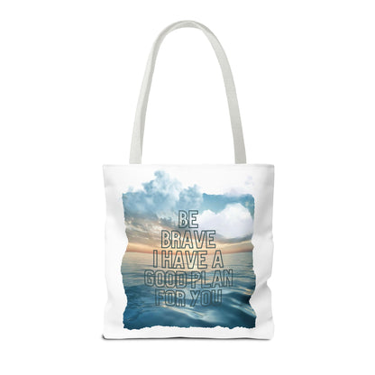 Be brave Tote Bag (AOP) - StyleMZ