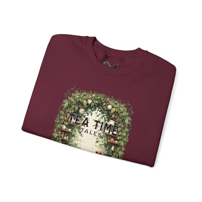 Tea time tales Unisex Heavy Blend™ Crewneck Sweatshirt - StyleMZ