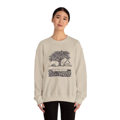 Korea - Reap what you sow Unisex Heavy Blend™ Crewneck Sweatshirt - StyleMZ - Stylemz