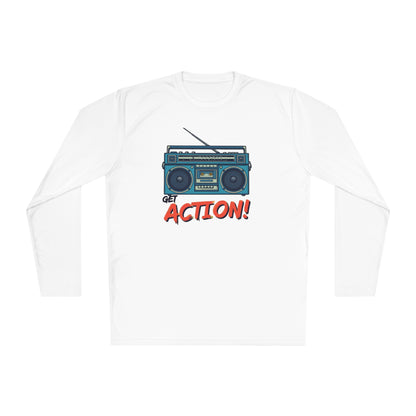 Korea -  Get action Unisex Lightweight Long Sleeve Tee  - StyleMZ