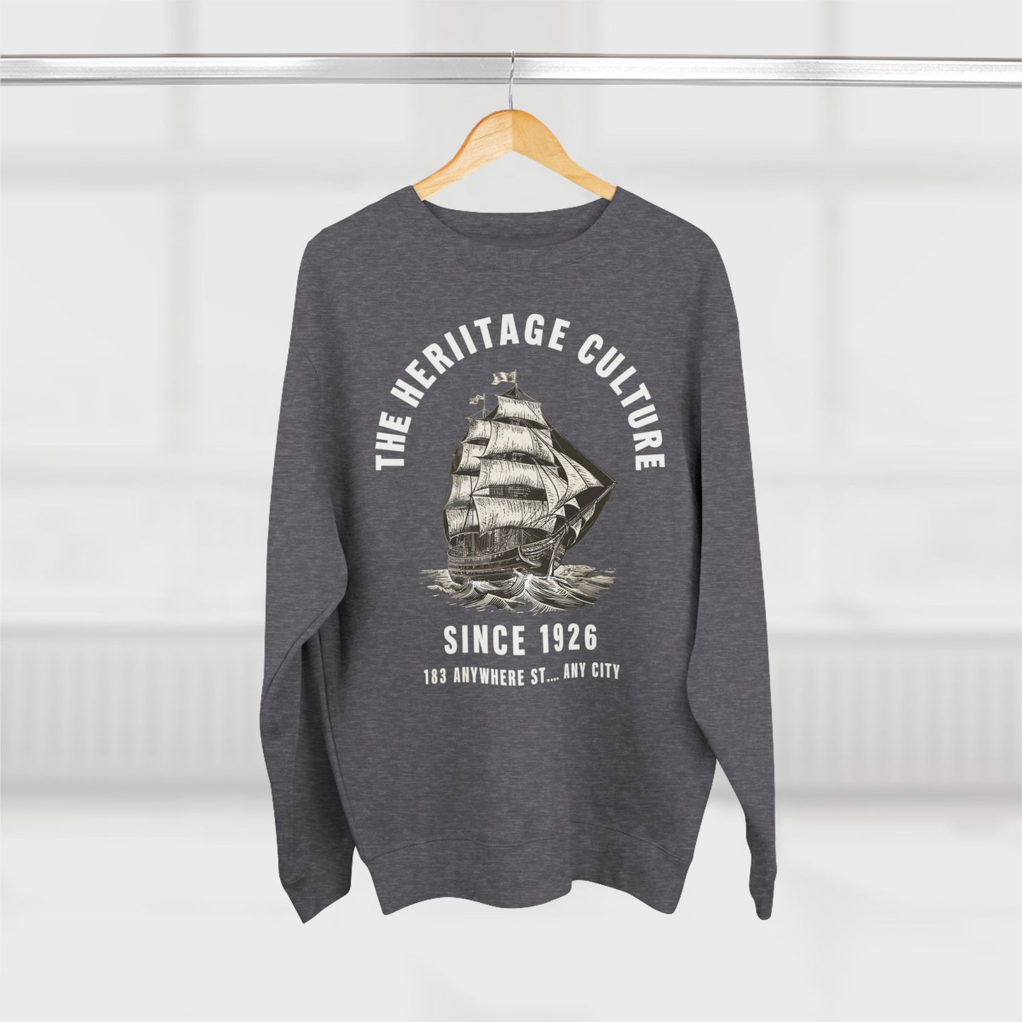 Korea -  The heritage Culture Unisex Crewneck Sweatshirt  - StyleMZ