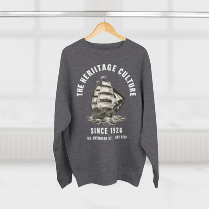 Korea -  The heritage Culture Unisex Crewneck Sweatshirt  - StyleMZ