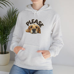 Sudadera unisex con capucha de mezcla pesada Please - Corea - StyleMZ 