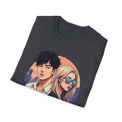 Corea - Camiseta unisex de estilo suave HongDae Freedom - StyleMZ 