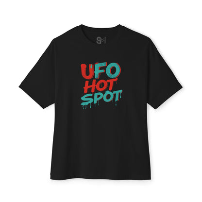 UFO hot spot Unisex Oversized Boxy Tee - StyleMZ