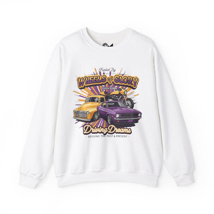 WHEELS OF GLORY Unisex Heavy Blend™ Crewneck Sweatshirt - StyleMZ