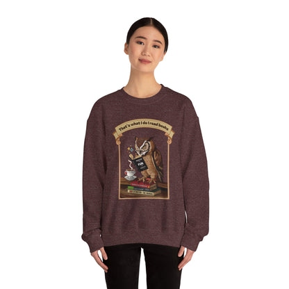 I read books Unisex Heavy Blend™ Crewneck Sweatshirt - StyleMZ